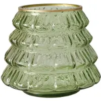 Boltze Glazen kaarsenhouder TIWA, hoogte 11,5 cm