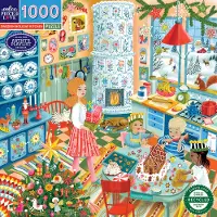 Eeboo - Puzzle 1000 pcs - Swedish Holiday Kitchen (EPZT750)
