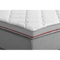 Densi - Topper 140x200 - Topmatras - Topdekmatras- 8cm dik - HR Koudschuim / traagschuim - Afritsbaar en wasbaar - CertiPUR Gecertificeerd - Medium Hardheid - Matrastopper
