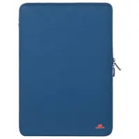Rivacase Laptophoes - - 13/14 inch - Neopreen - Verticaal - Donkerblauw