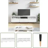 The Living Store Tv-meubel - Woonkamer - 150x30x44.5 cm - Opbergruimte