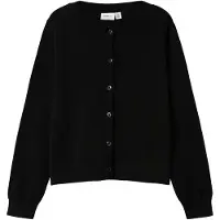 Name it Gebreid vest 'NKFValane' zwart