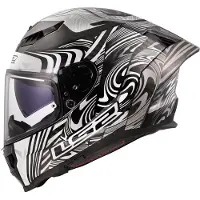 LS2 LS2FF807DragonEnthumZilverIntegraalhelm Maat XL
