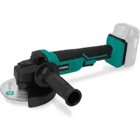 Vonroc Accu Haakse Slijper - VPower 20V – Ø125mm – Incl. zijhandgreep & toolbag - Zonder accu & lader