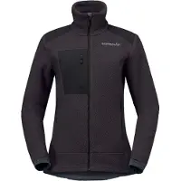 Norrøna - Women's Trollveggen Warm3 Jacket - Fleecevest S, grijs