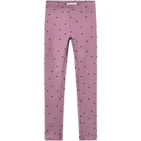 Name It Kids Leggings 'NKFDAVINA' mauve / zwart