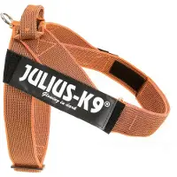 JULIUS K-9 IDC Color & Grijs tuig, maat oranje/grijs XL/2: Borstomtrek 71-96cm voor honden