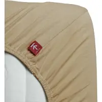 Beddinghouse Split Topper Hoeslaken Camel (Jersey)-180 x 200/220 cm