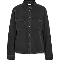 Noisy May Blouse 'NMNew' black denim