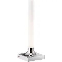 Kartell Design tafellamp Goodnight, dimbaar, chroom / zilver, Woon-/ Eetkamer, Kunststof, Design, tafellamp