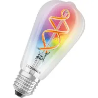 Ledvance Smart lamp E27 | Edison ST64 | Helder | RGB + 2700K | WiFi | 4.5W