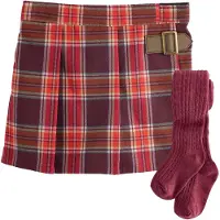 Next Rok rood / roestrood / bourgogne / wit