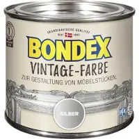 Dyrup Vintage Verf Zilver 0,375 L voor 5 m² | Creatief interieurdesign | Vintage effect | Verzorgt en beschermt | Zijdeglans | Meubelverf | Decoratieve verf