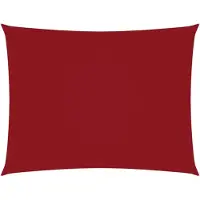 vidaXL Zonnescherm rechthoekig 2,5x3 m oxford stof rood