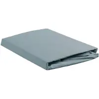Ambiante Katoen - Splittopper Hoeslaken - 200x200/210 - Blauw