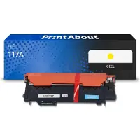 PrintAbout Huismerk HP 117A (W2072A) Toner Geel