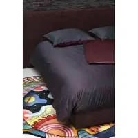 Moooi Hoeslaken Dodo Pavone Dark Red-180 x 200 cm