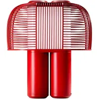 DCW éditions Yasuke Tafellamp Rood - Tafellampen Staal Red - YASUKE RED RED