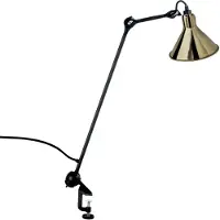 DCW éditions Gras n°201 Clip Lamp Brass | Conical