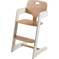 Roba Kinderstoel Meegroeistoel, Kid Up, naturel/wit houten