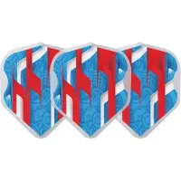 L-Style EZ L1 Mamo Series Black Clear White - Dart Flights