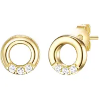 Glanzstücke Oorbellen goud / zilver