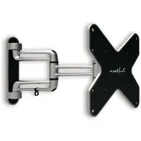 Puremounts TV-muurbeugel PM-Style-37C - Plat, volledig beweegbaar, kantelbaar, draaibaar voor tv's tot 94 cm / 37 inch / VESA 200