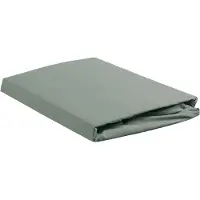 Ambiante Katoen - Splittopper Hoeslaken - 140x200 - Groen