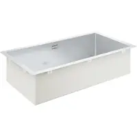 GROHE - K700 spoelbak met afvoer, 86x46 cm, geborsteld rvs 31580SD1