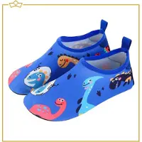 Attrezzo Waterschoenen - Kinderen - maat 24/25 - Blauw met Dino