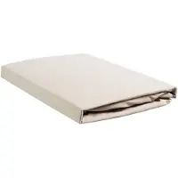 Ambiante Katoen - Splittopper Hoeslaken - 200x200/210 - Zand