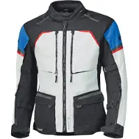 Held Tridale Top Lichtgrijs Blauw Rood Waterdicht Textiele Motorjas Maat 2XL
