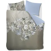 Kardol by Beddinghouse Dekbedovertrek Saffron - Blauw Grijs 200x200/220 cm