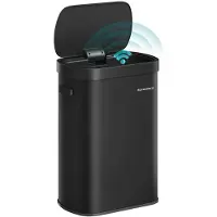 Songmics Sensorprullenbak met automatisch openen en softclose deksel
