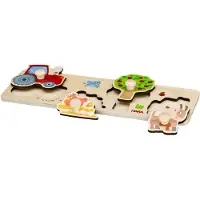 Haba Spel ' Greifpuzzle Bauernhof ' gemengde kleuren