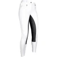 HKM Rijbroek -Basic Belmtex Grip- 3/4 z