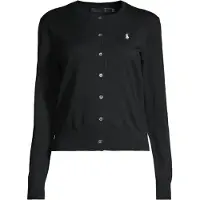 Ralph Lauren Gebreid vest zwart