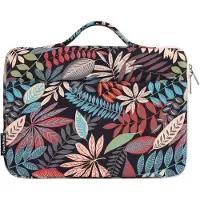 Canvas Artisan Laptophoes 13.3 Inch HV – Laptop Sleeve met Handvat – Forest Zwart