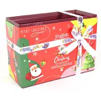 English Tea Shop - Christmas Tea Collection – 12x Biologische Theezakjes – Feestelijke Theegiftbox met Lint – Winterse Theemelanges Cadeau