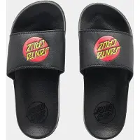 Santa Cruz Kinder Kinder Slides Youth Classic Dot SB223-FO11 Black-39