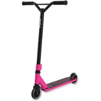 LifeGoods Stuntstep Fly X - 6+ Jaar - Step voor Kinderen - Jongens/Meisjes - 100mm - 100KG - Zwart/Roze