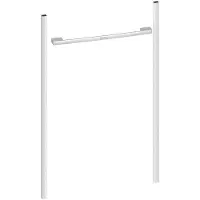 NEFF Z990AMY0 Flex Design zijlijsten en greep Metallic Silver voor warmhoudlade 29 cm + bakoven 60 cm restant