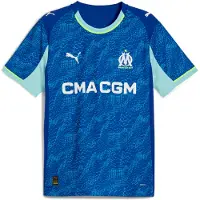 Puma Tricot 'Olympique de Marseille 25/26' blauw / mintgroen