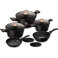 Berlinger Haus BH-8168, set van 10 stuks, Zwarte Roos collectie