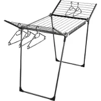 Leifheit Droogrek Pegasus 200 Solid Black