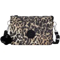Kipling Schoudertas 'Riri' beige / lichtbeige / zwart