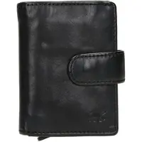 Bear design Portemonnee met RFID Creditcardhouder Bobby Zwart