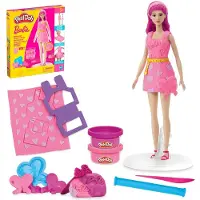 Play-Doh -set Barbiepop Hartjes en Haar - Boetseerklei