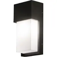 Lumidora Wandlamp 74716 - Voor buiten - CAMDEN - E27 - Zwart - Kunststof - Buitenlamp - IP54