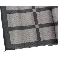 Eurotrail Patio Mat - 300*250cm - zwart grijs